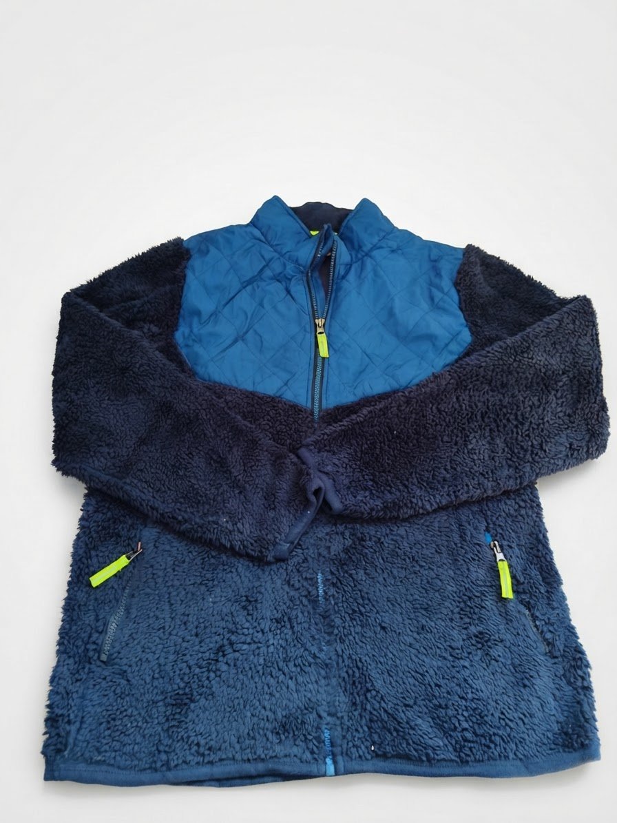 Veste chaude bleu