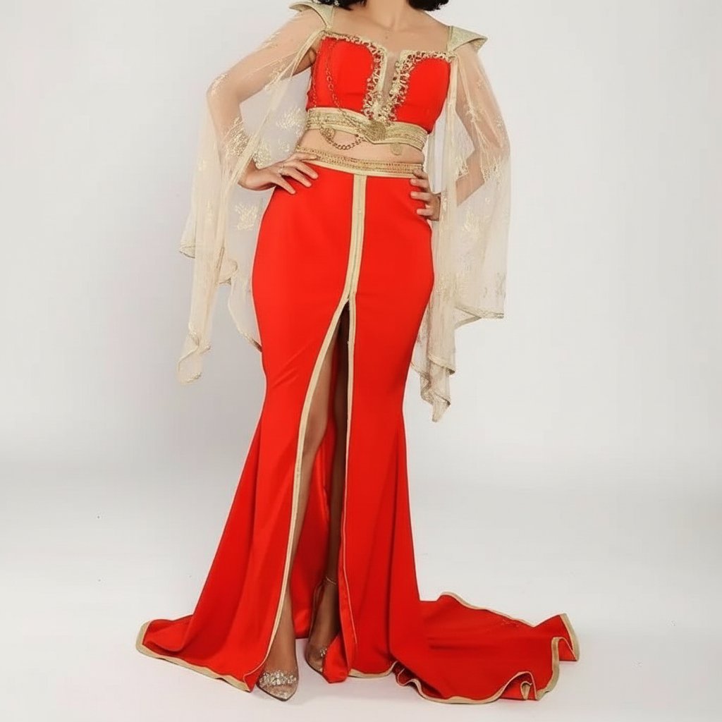 Top avec jupe traditionnel 