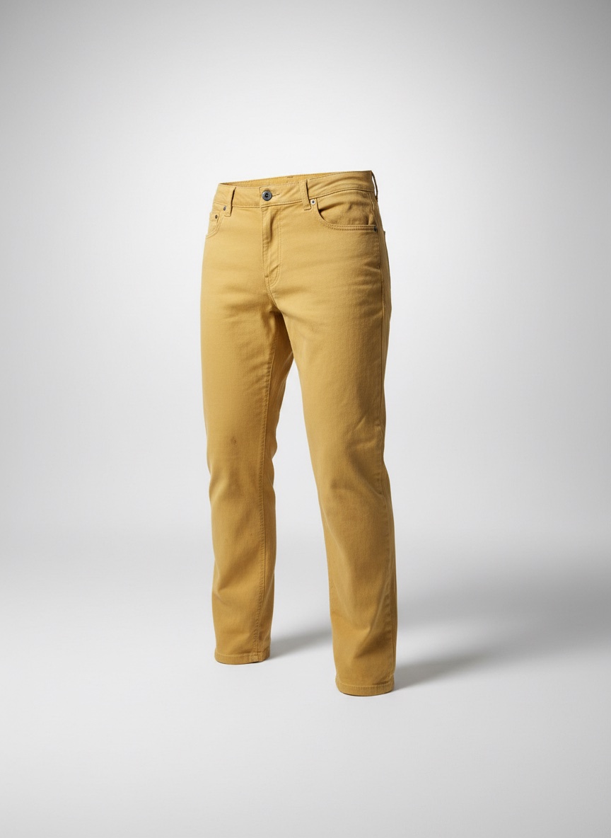Pantalon jaune taille 12 ans 