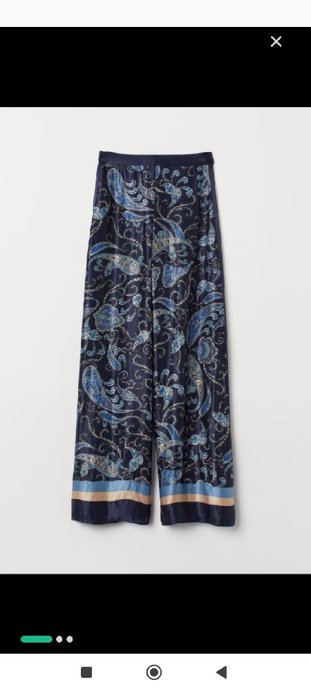 pantalon satiné 