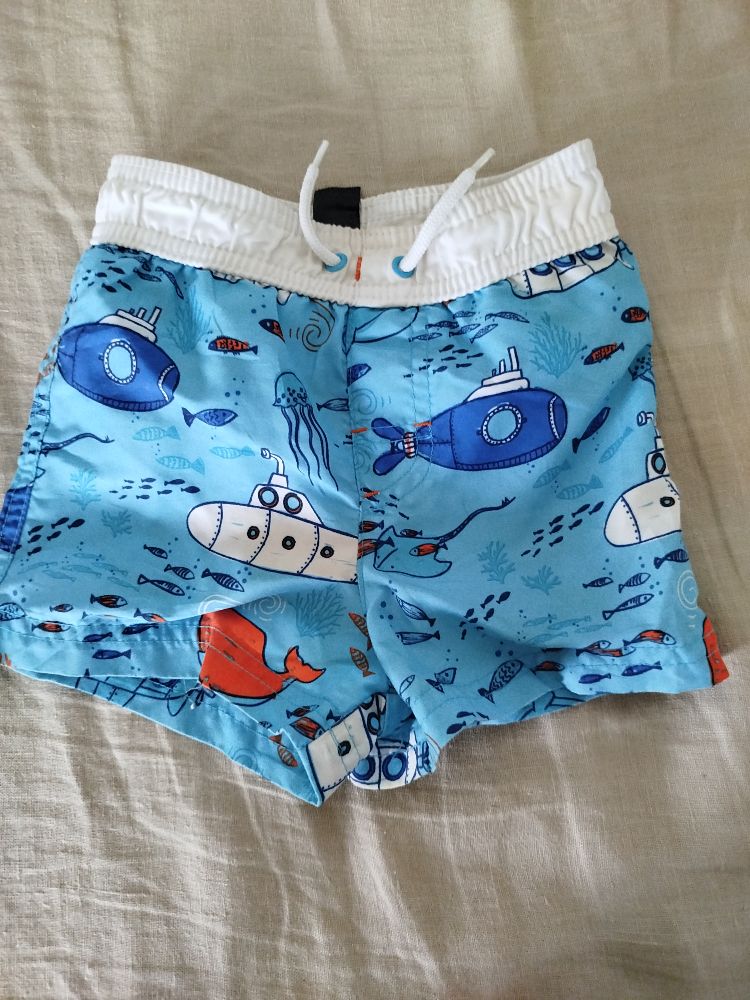 Short maillot bébé 6 12mois 