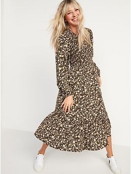 Robe manches bouffantes 