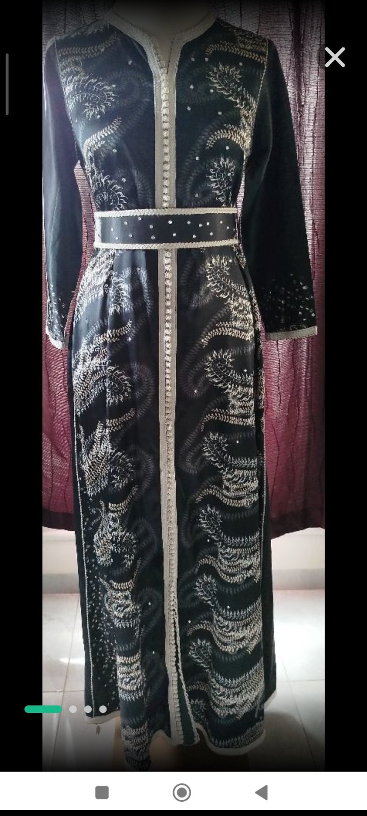 Caftan noire 