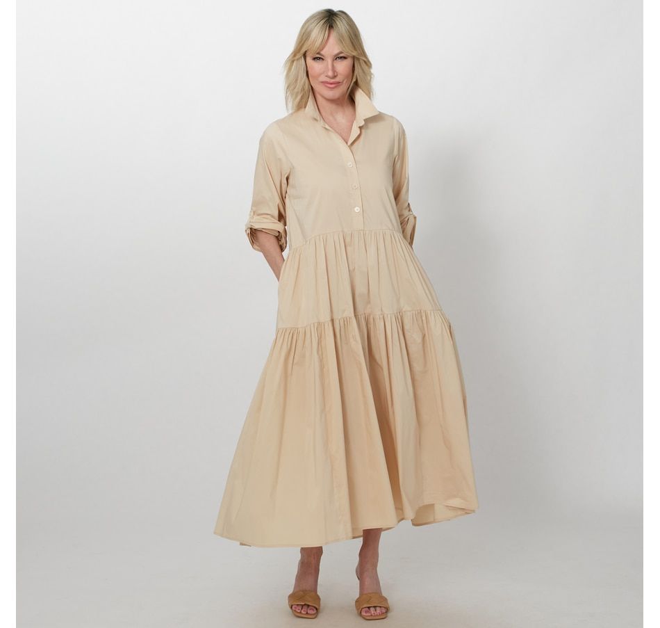 Robe beige 