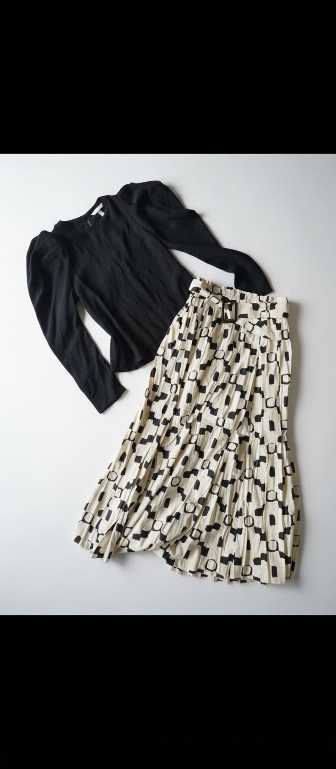 Chemise et jupe h&m