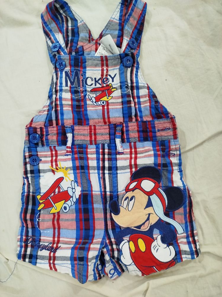 salopette short bébé 