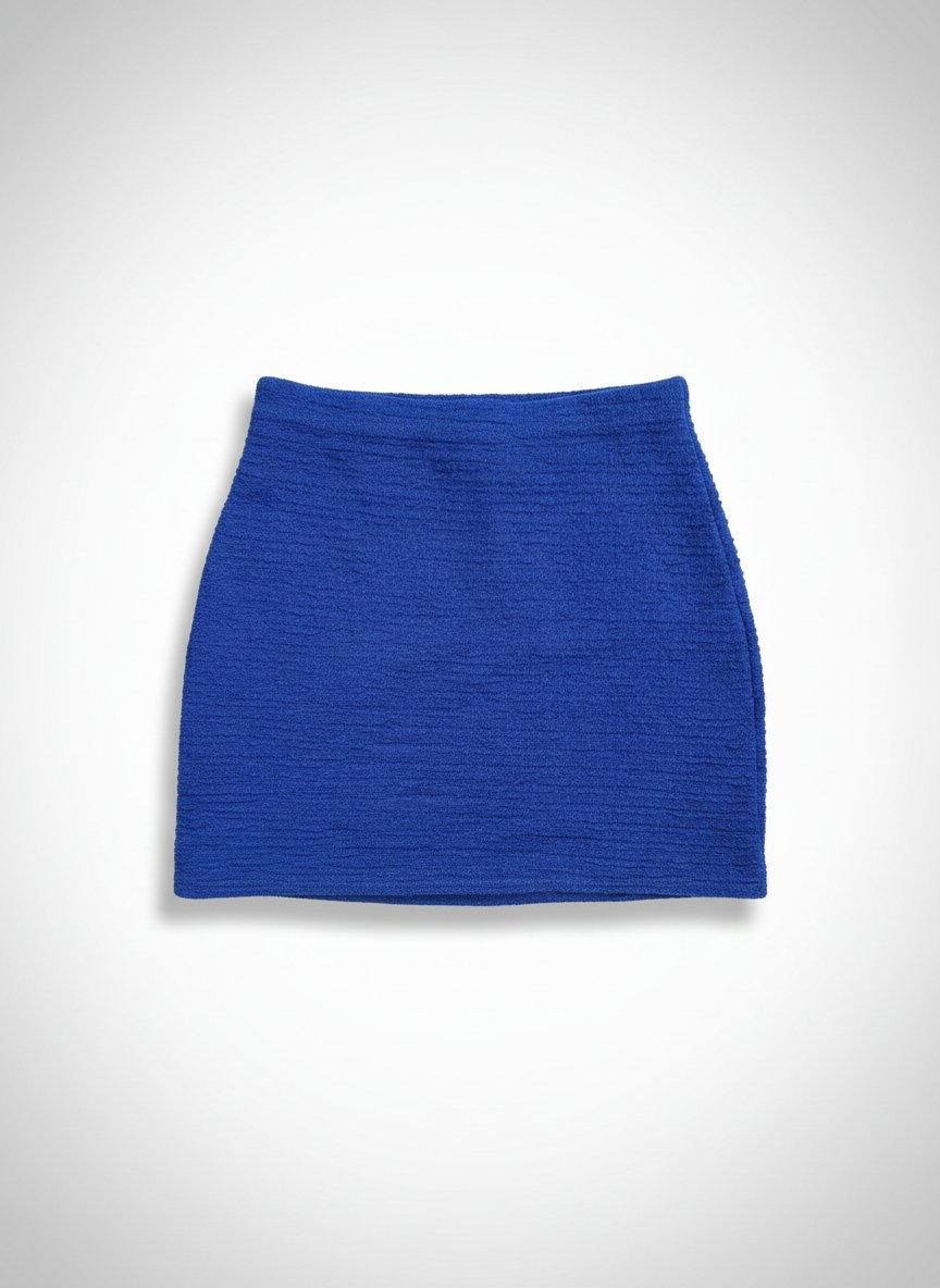 Jupe bleue élégante