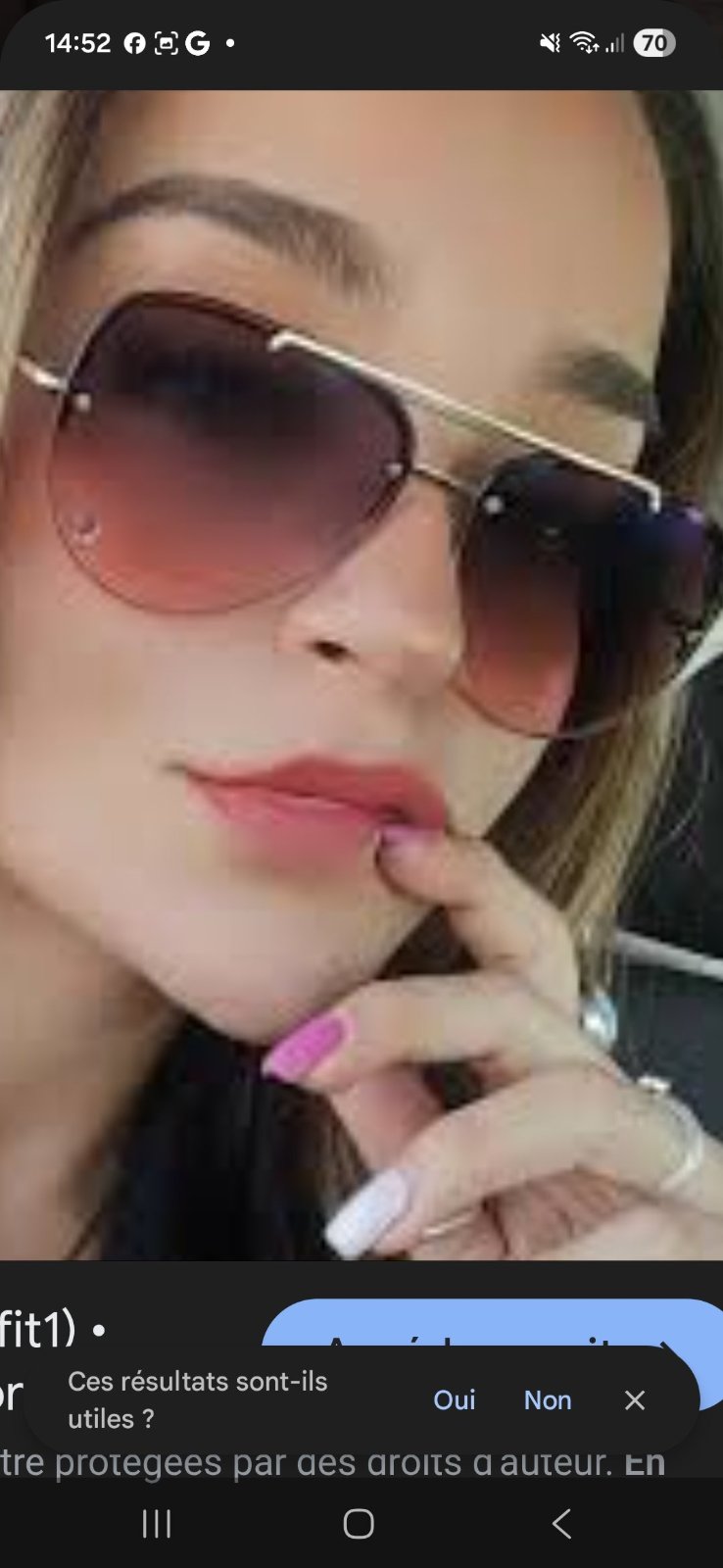 Lunette maron