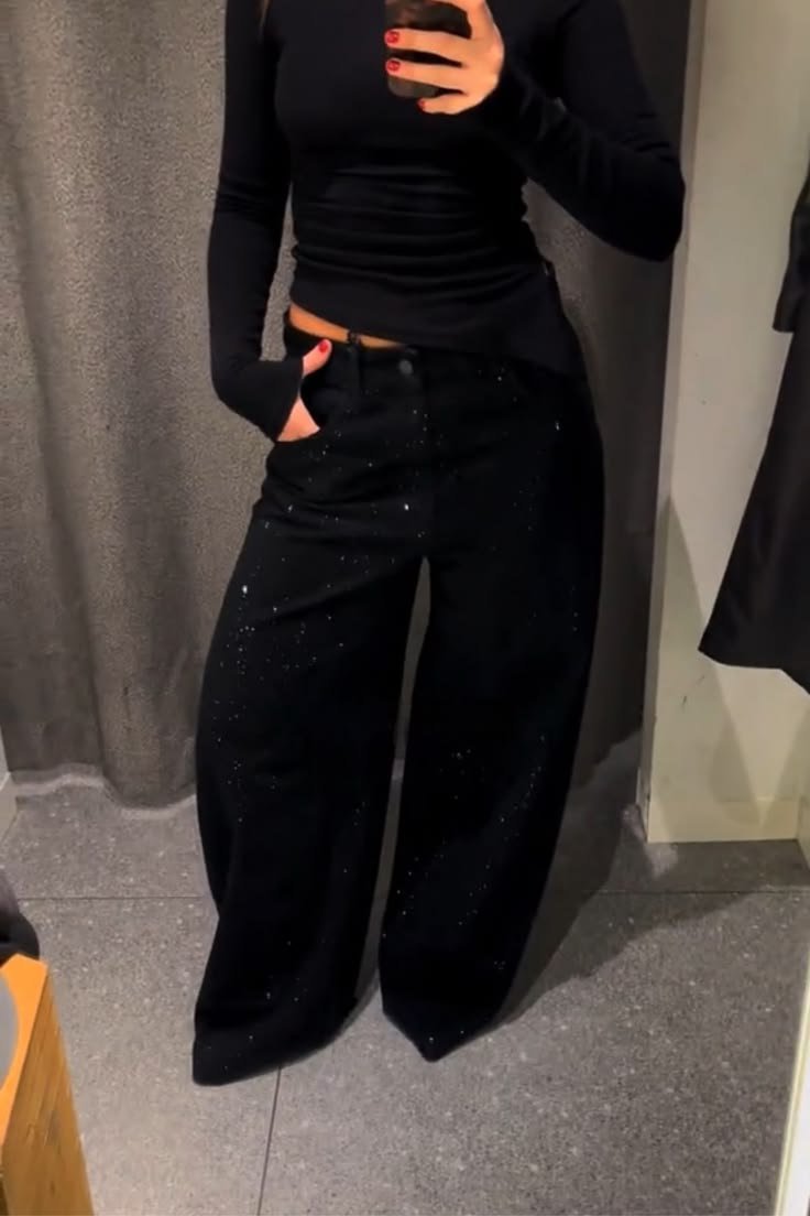Glitter jeans✨👖