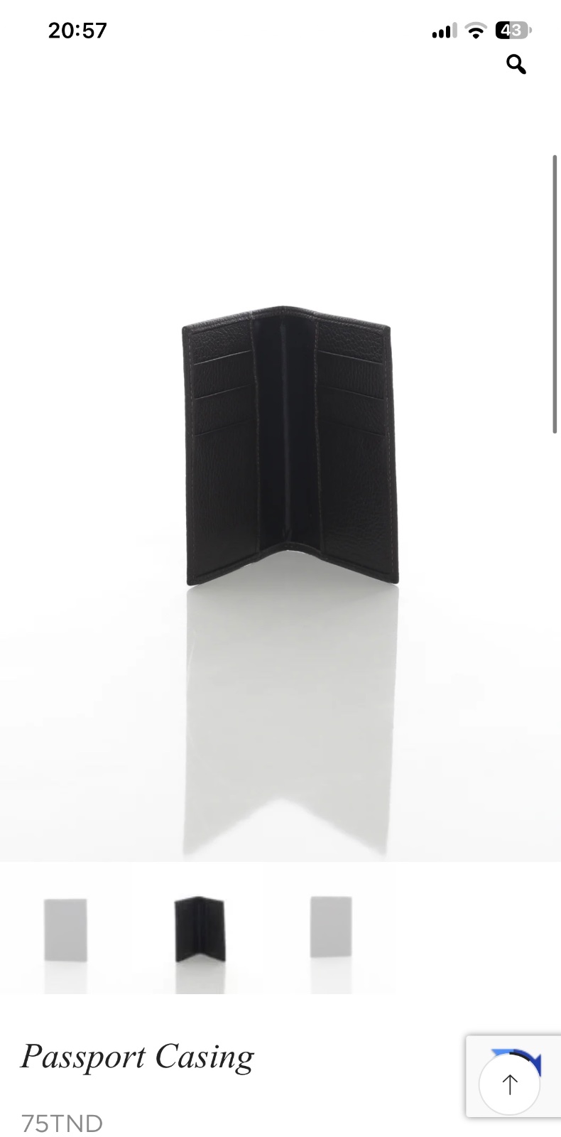 Passport casing crk