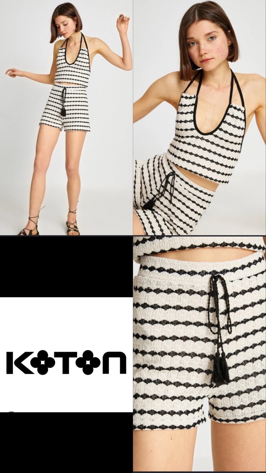 Set crochet femme