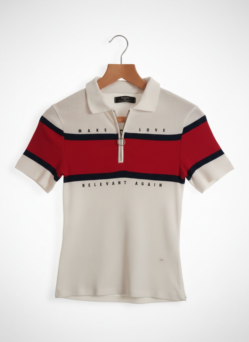T-shirt avec col