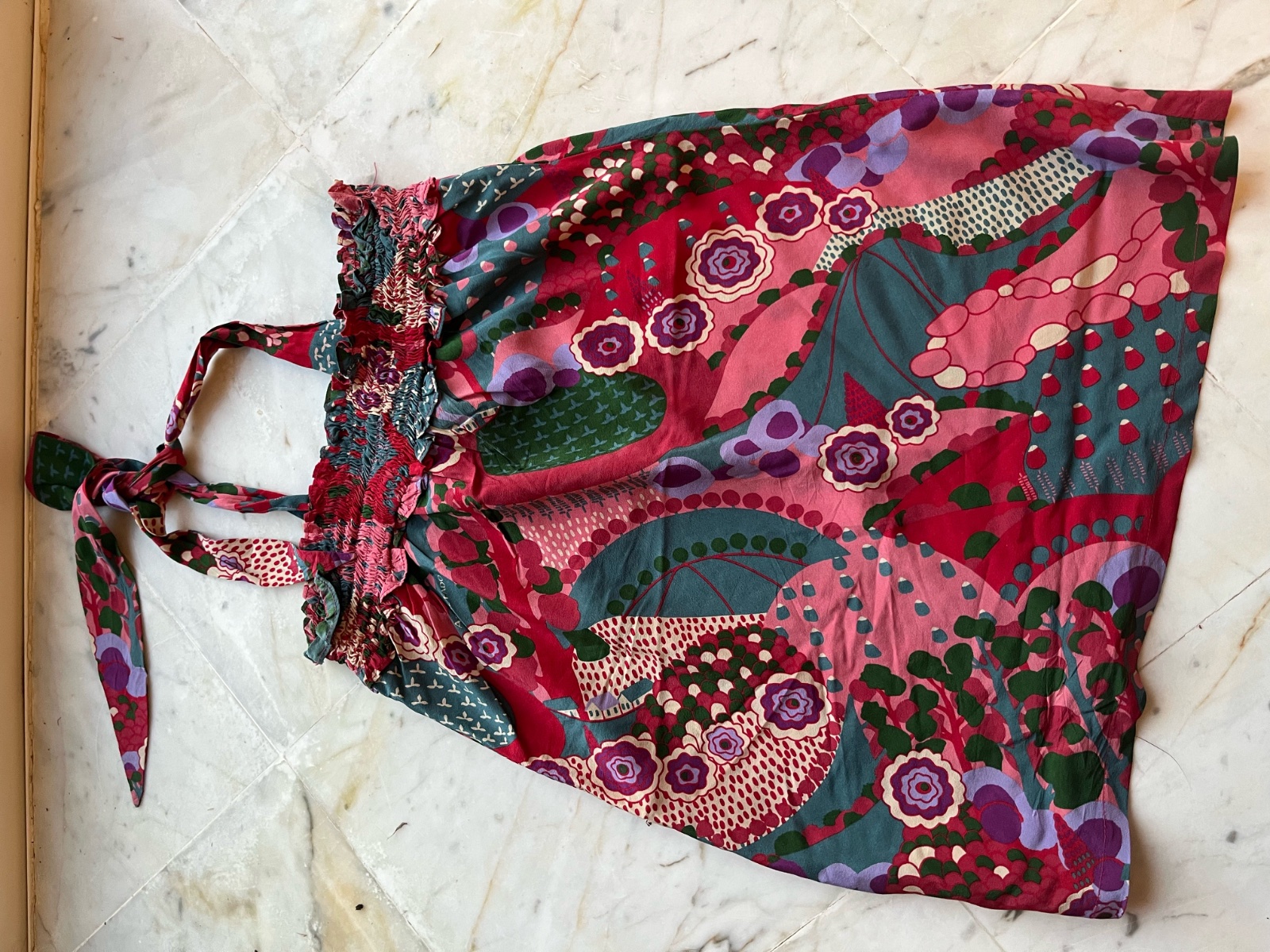 Bustier en soie 