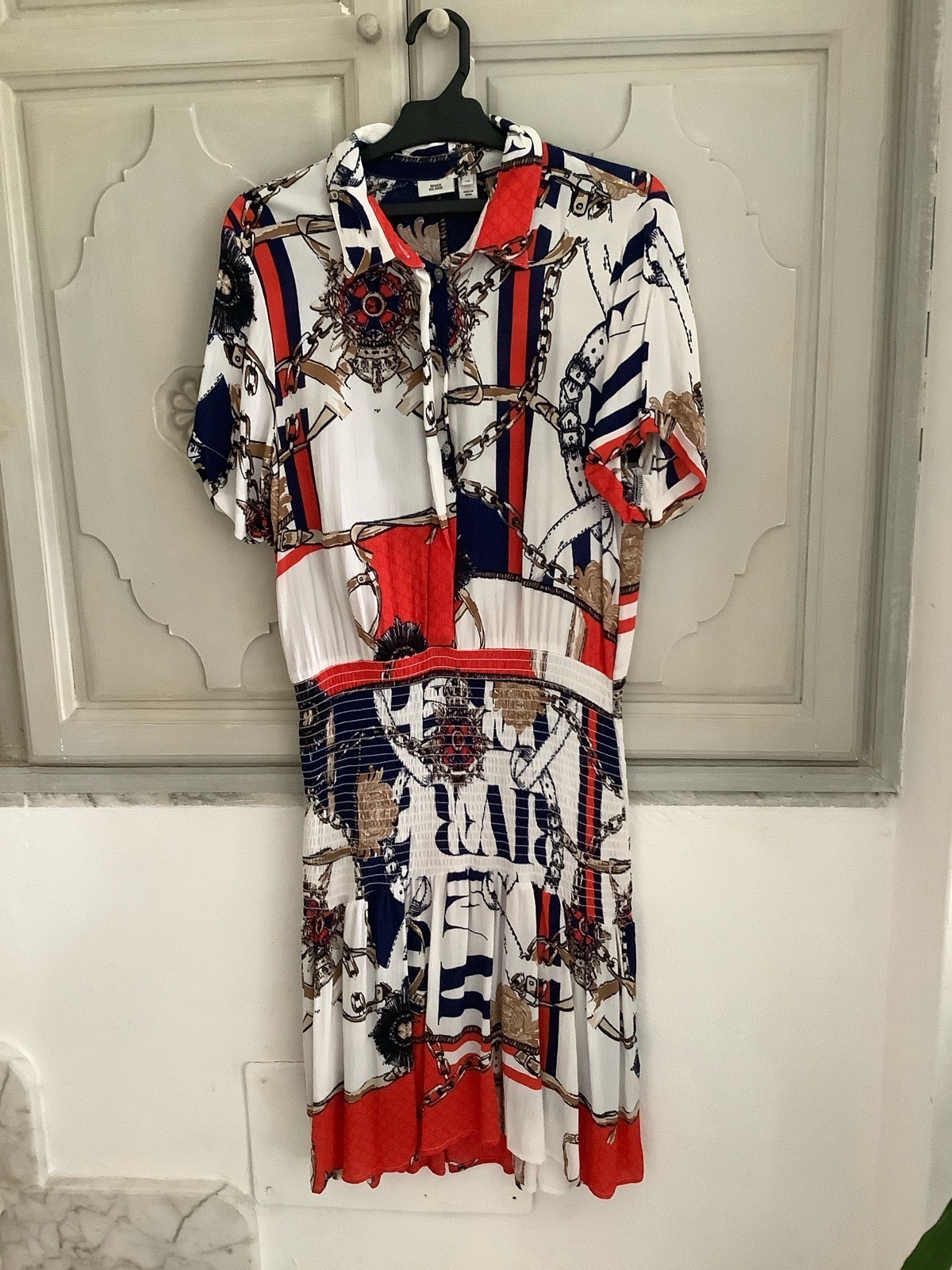Robe avec motifes marins