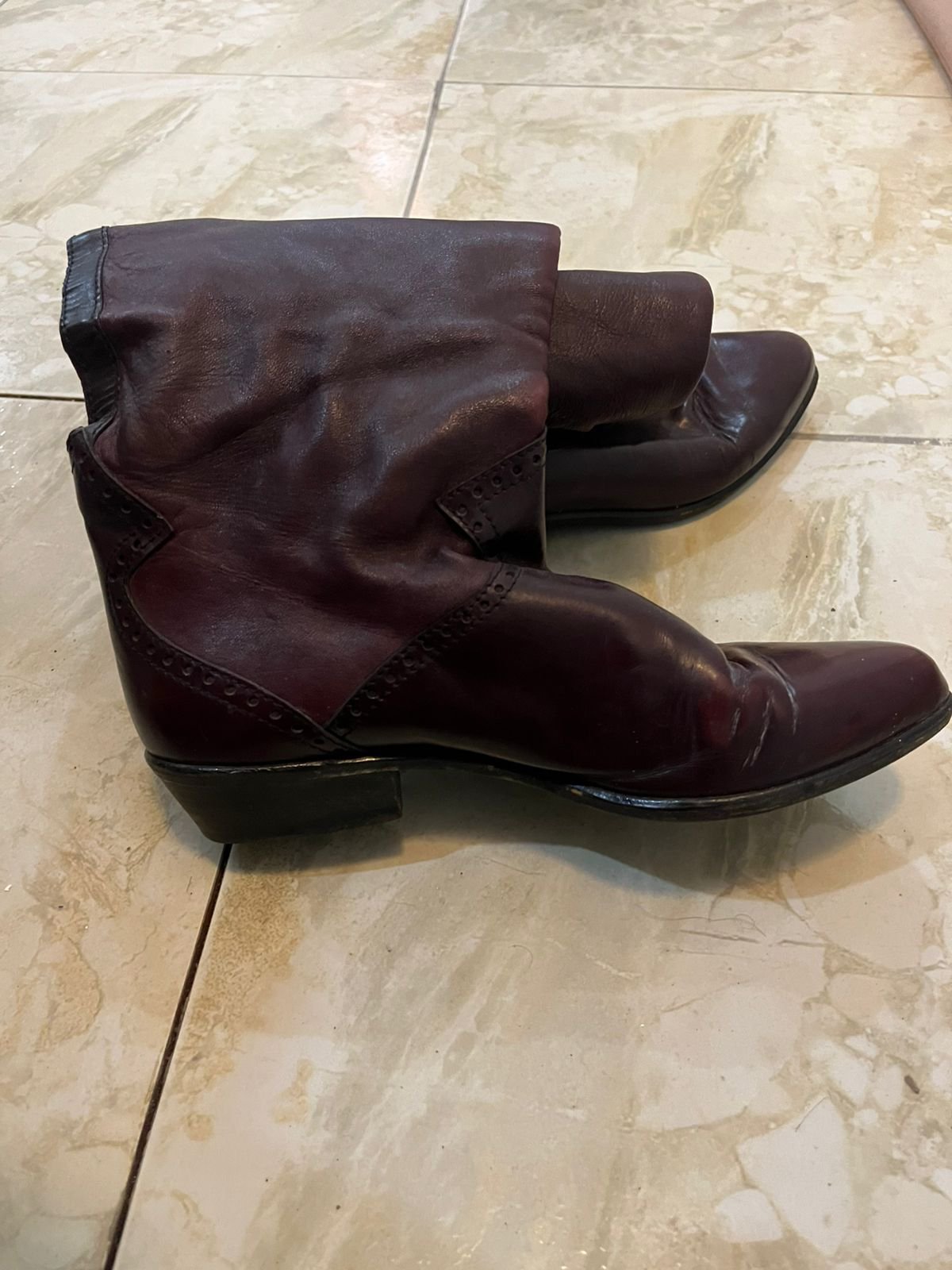 Bottes cuir 