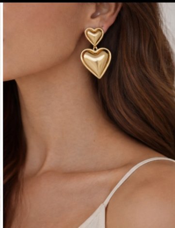 Boucles d'oreilles en acier inoxydable 🤍