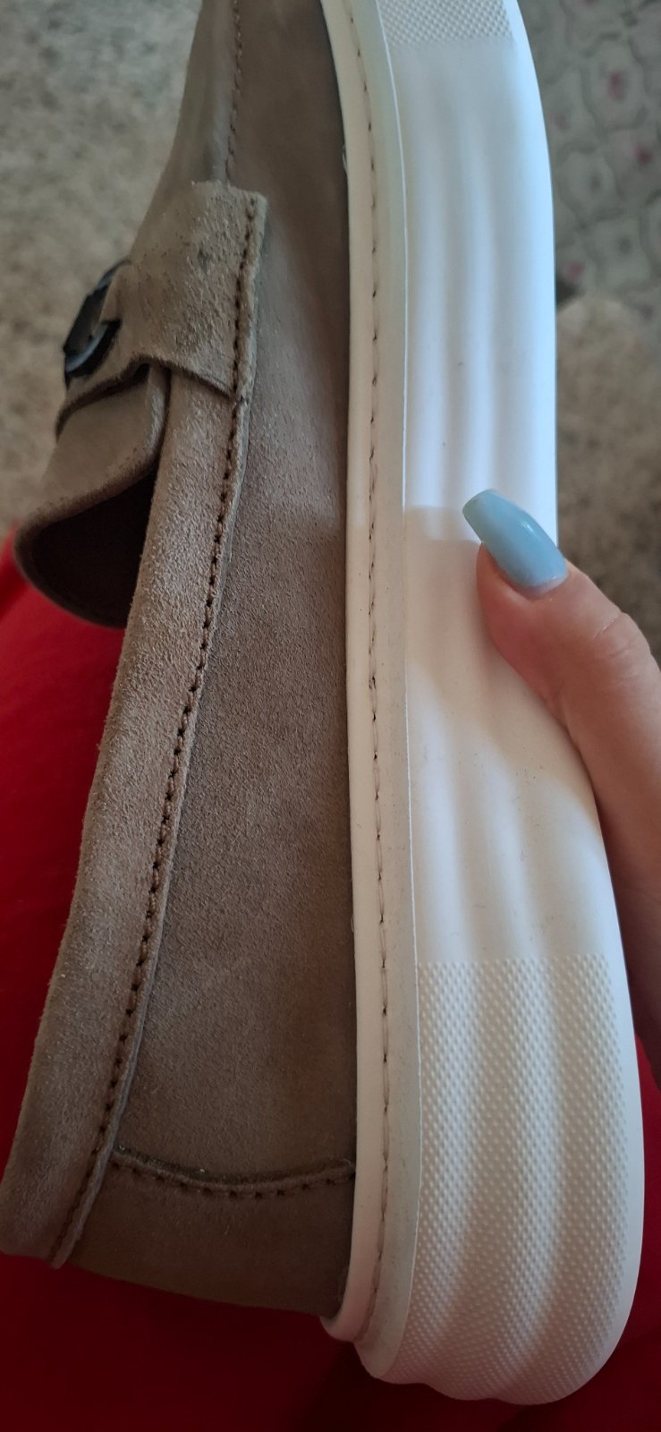 Un mocassins jamais porté