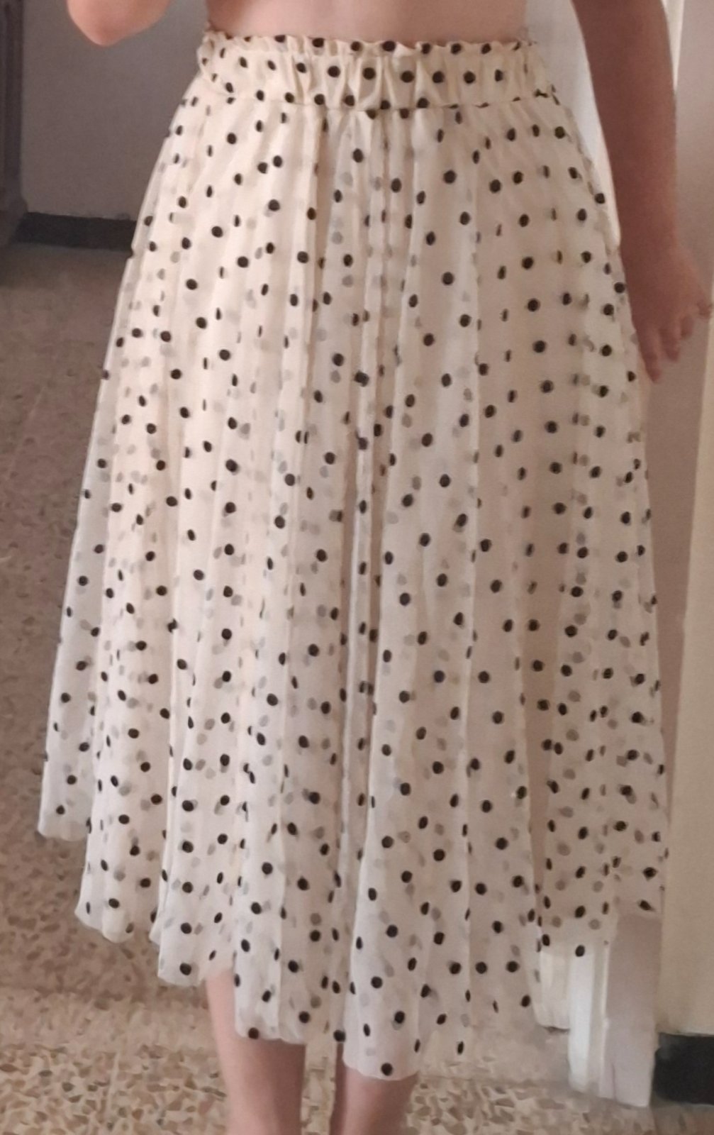 Jupe polka dots