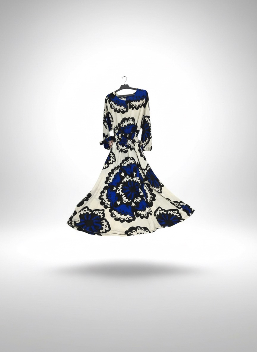 Liquidatiiiiiiiion les filles robe bleu et blanc