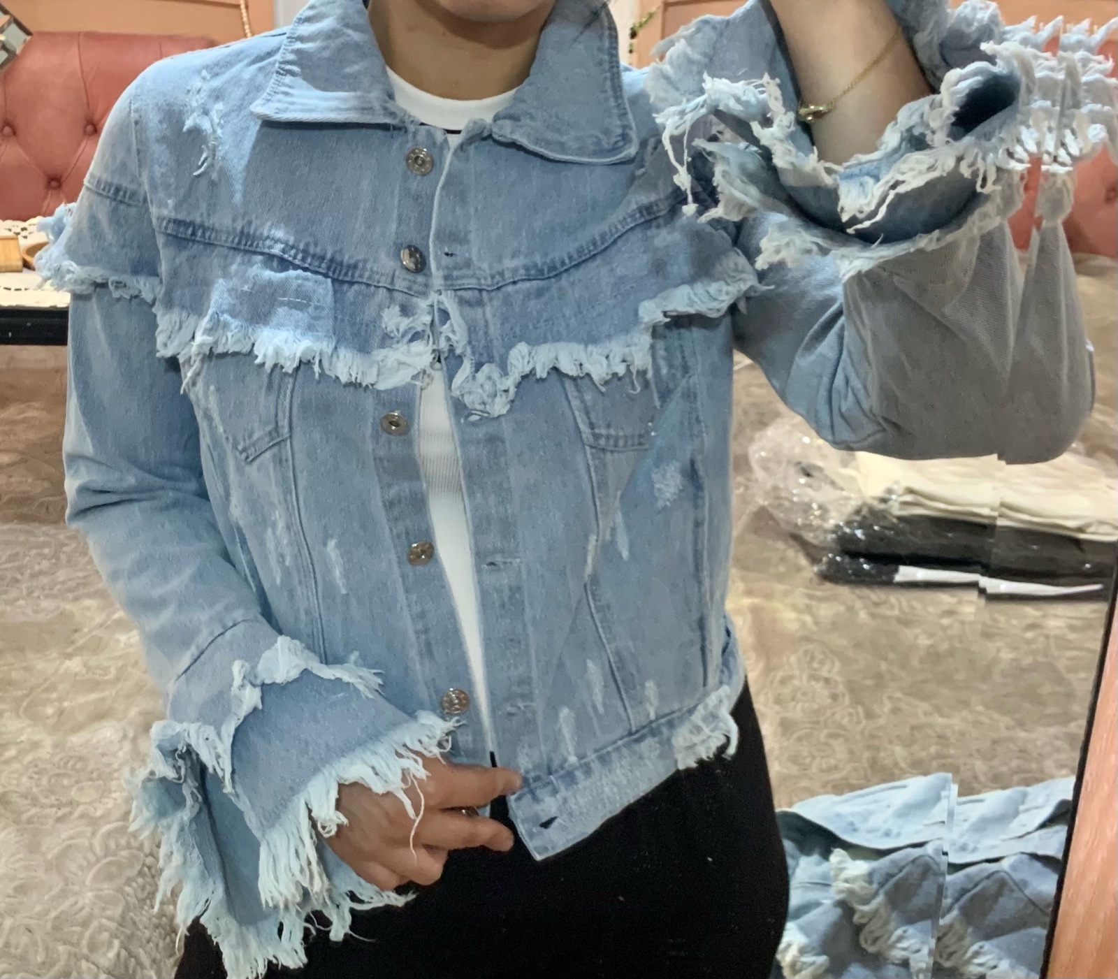 Veste En Jean Neuve ( S et M )