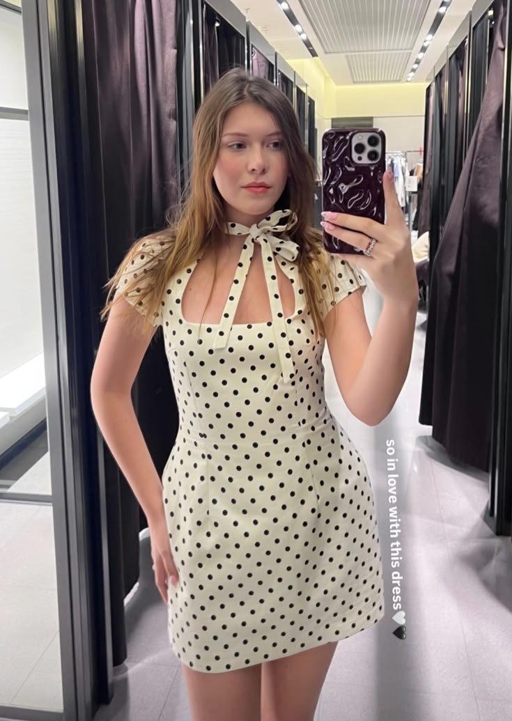 Robe polka dot