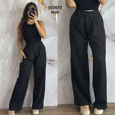 Pantalon large 
