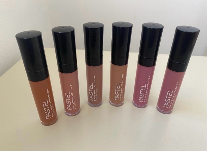 Lot de 6 rouges a levres pastel