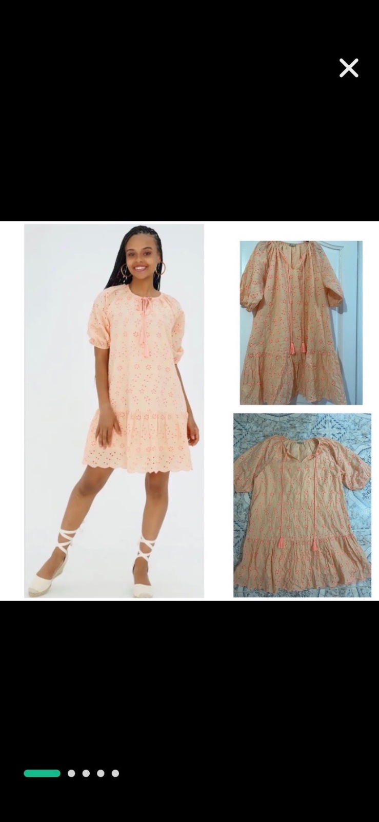 Robe broderie anglaise