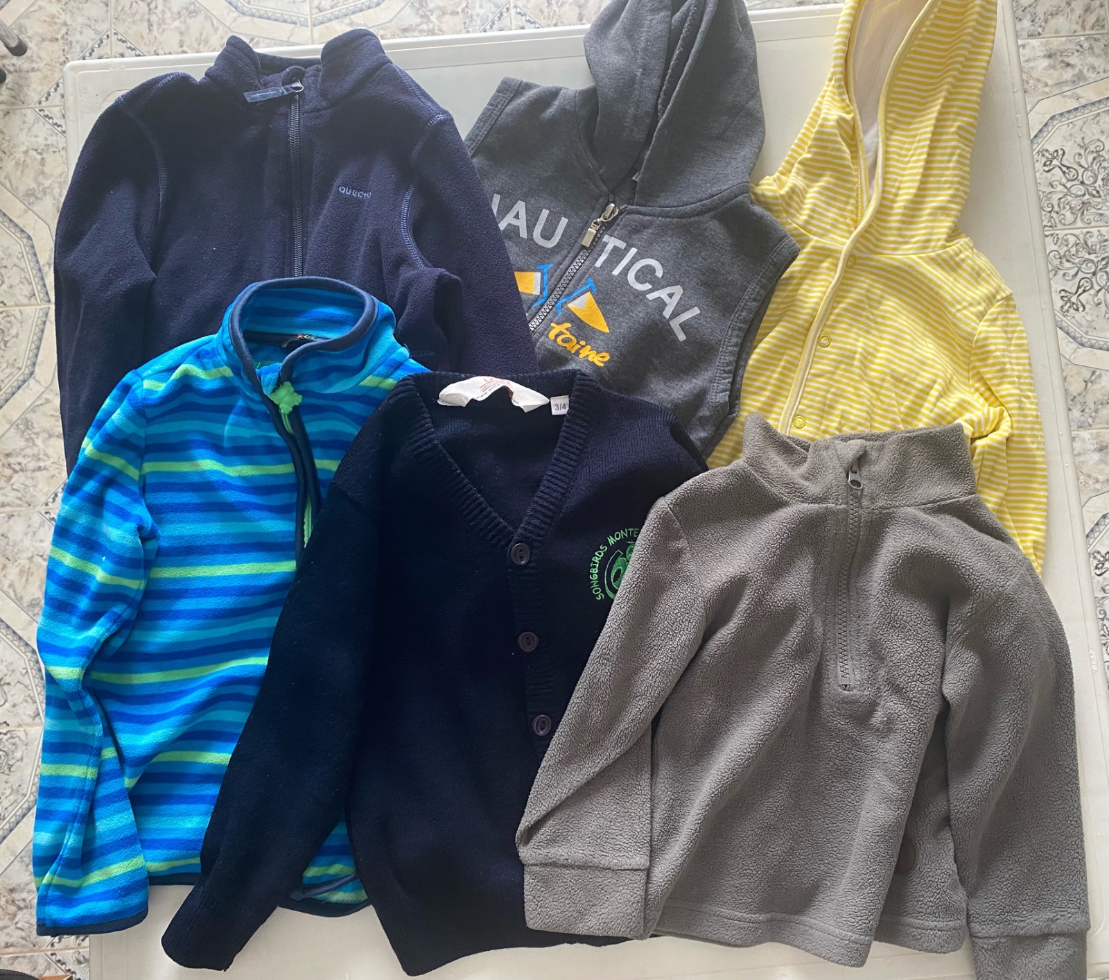 Lot de 6 gilets