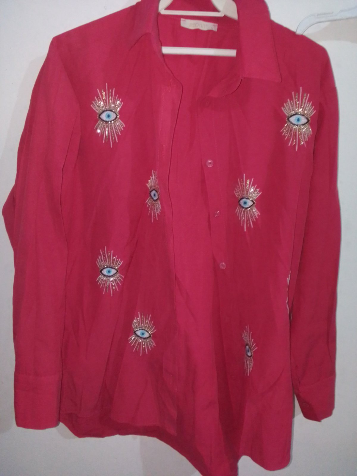 Chemise rose 