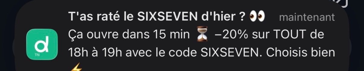 Profitez promo