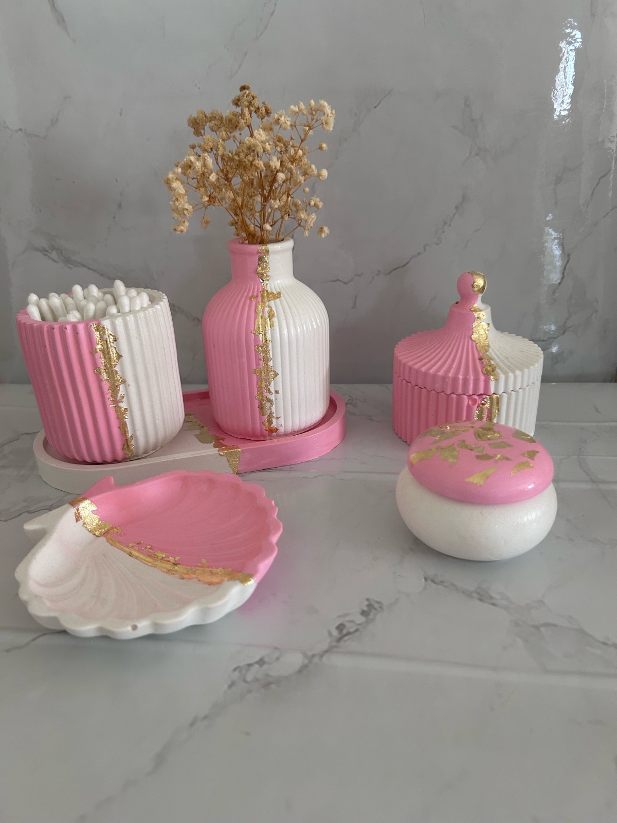 Pack coiffeuse en rose 🌸🌸🌸🌸🌸