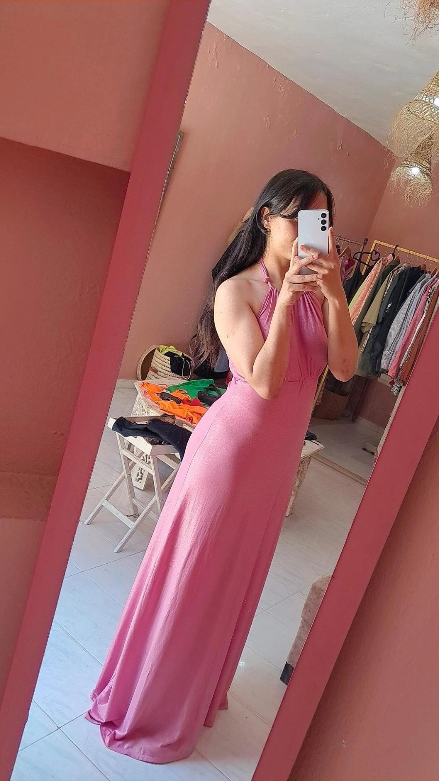 Pink dress