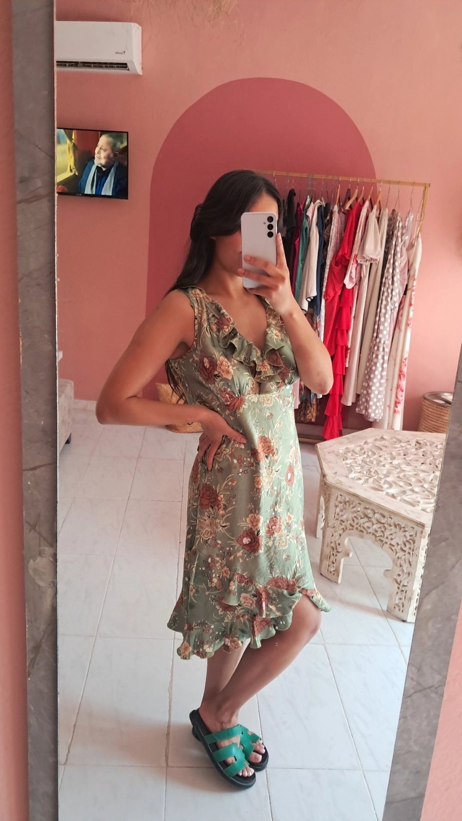 Robe fleurie 