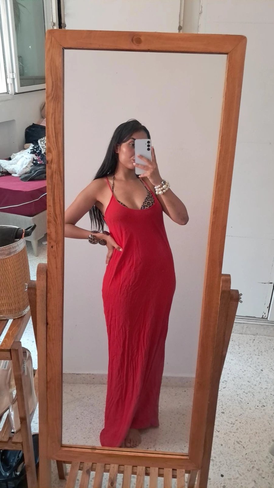 Robe rouge 