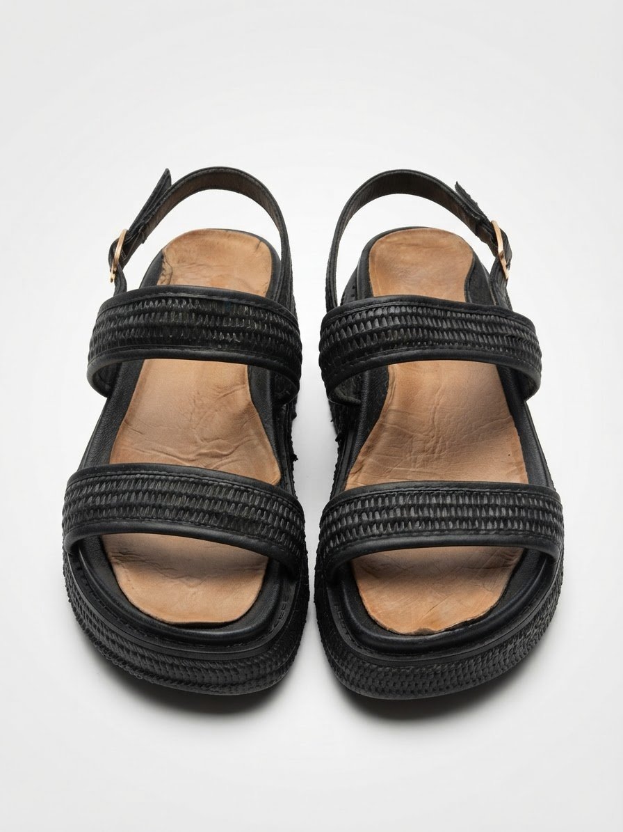 Sandales en noir ⚫️  avec plateforme