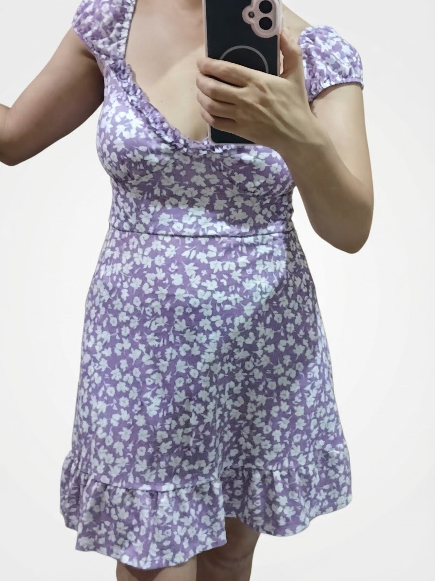 Robe 👗 🌸 Bershka en violet