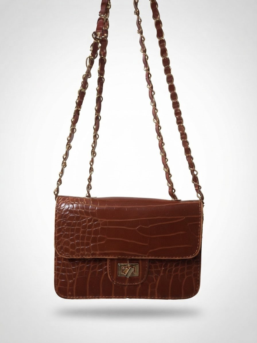 Sac marron 👜 avec cadeau 🎁 ⌚️