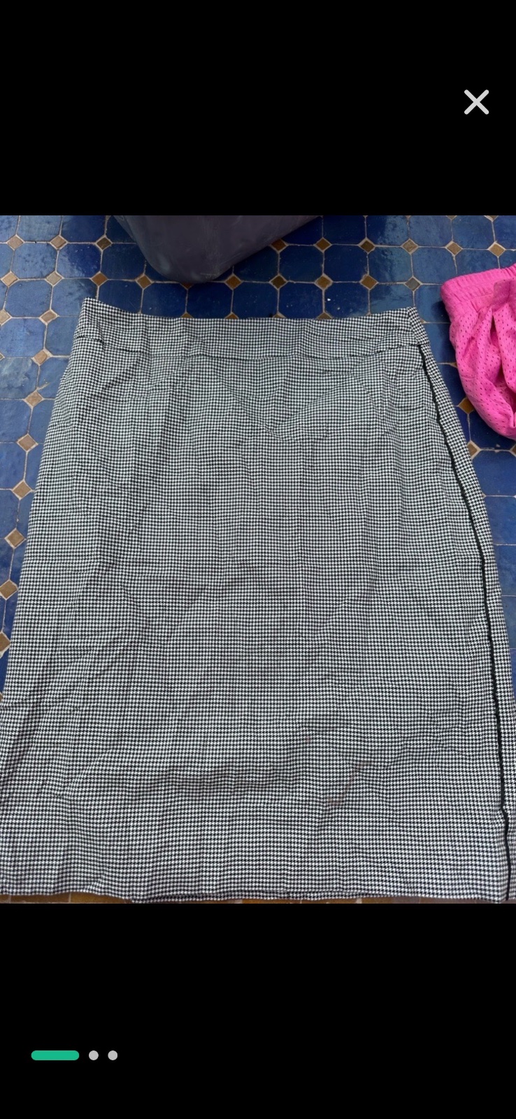 Jolie jupe droite maison 123