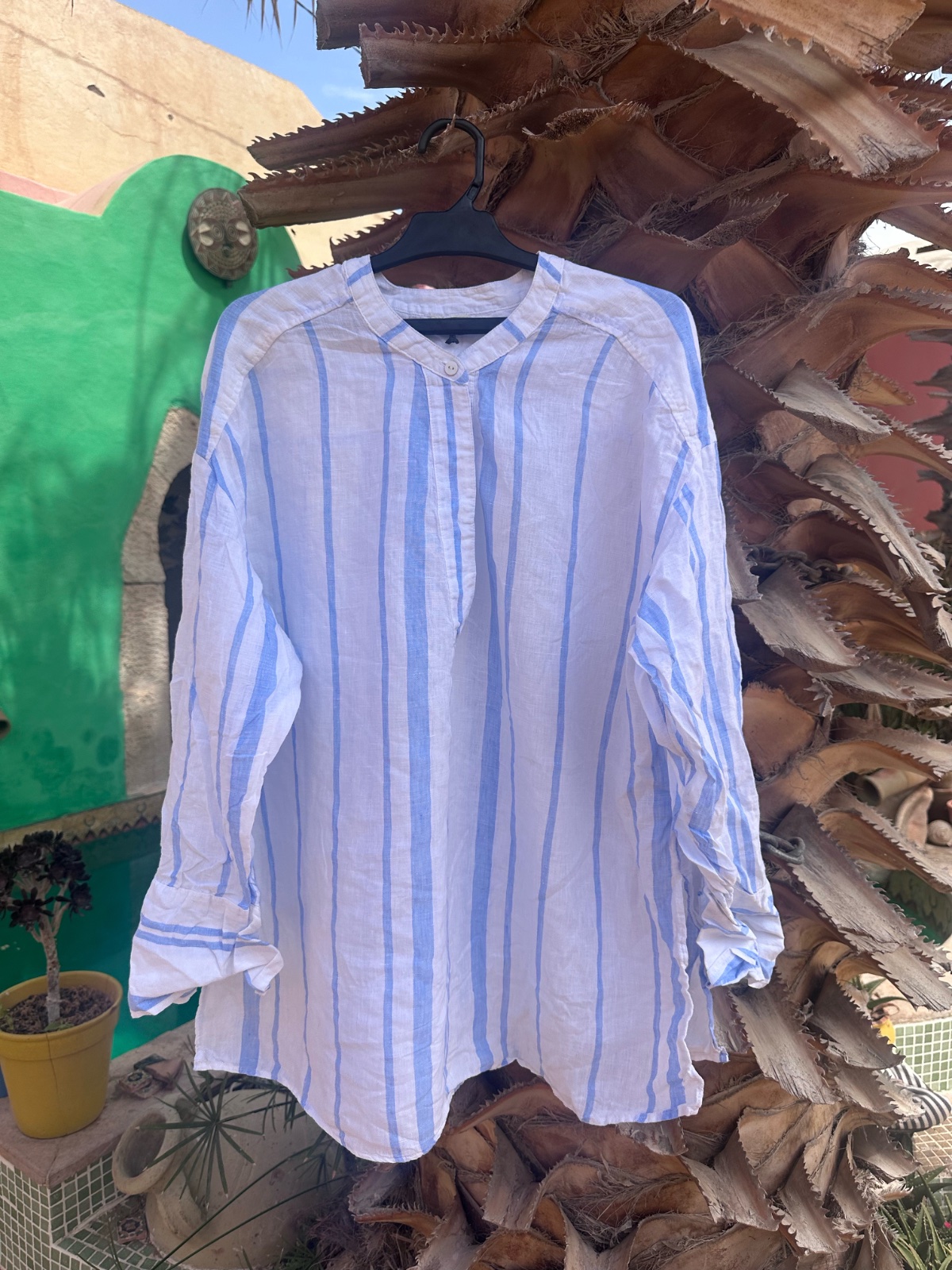 Chemise en lin oversize etat neuf