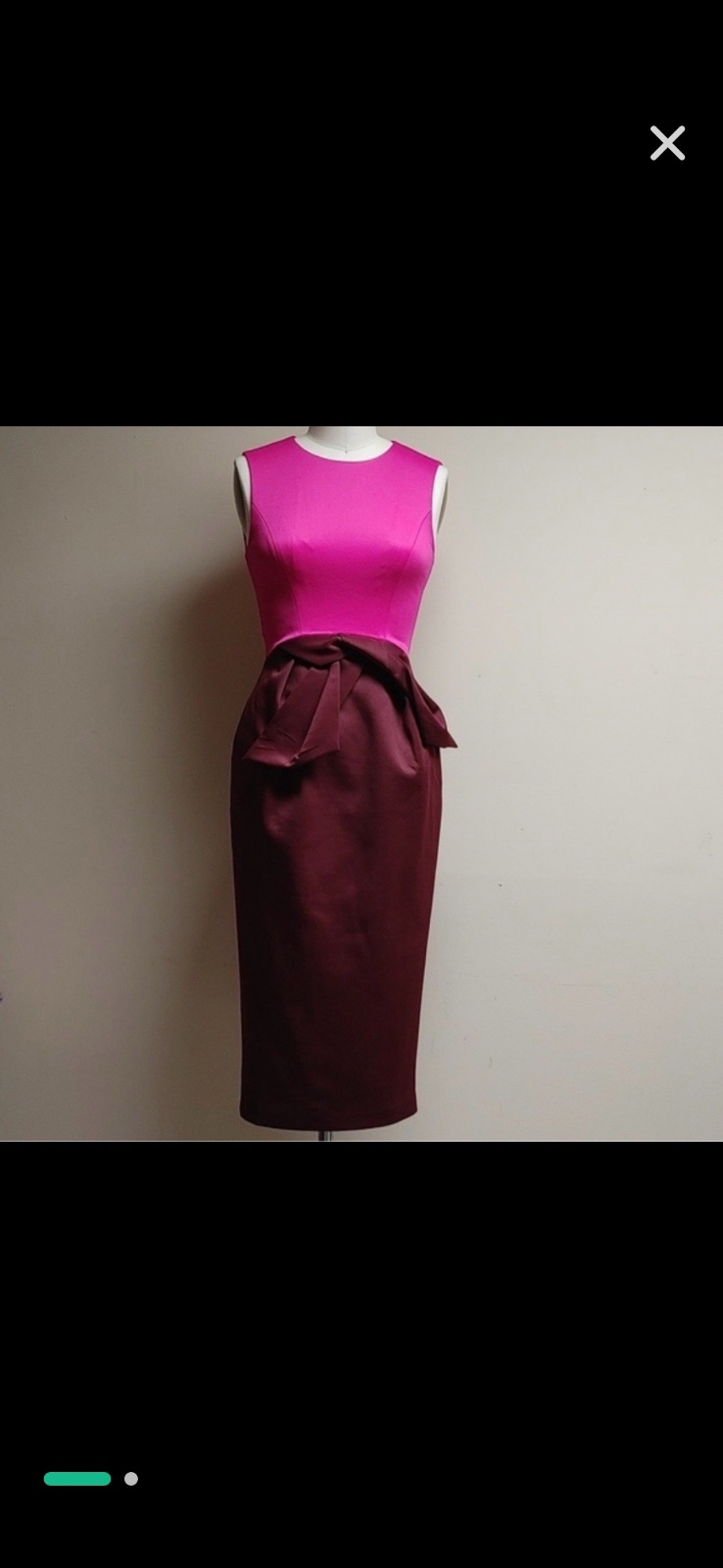Jolie robe droite 