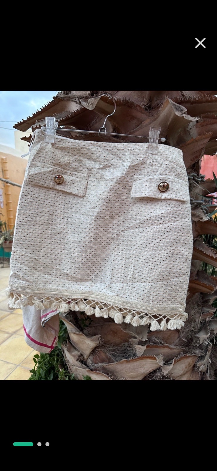 Jolie jupe en tweed