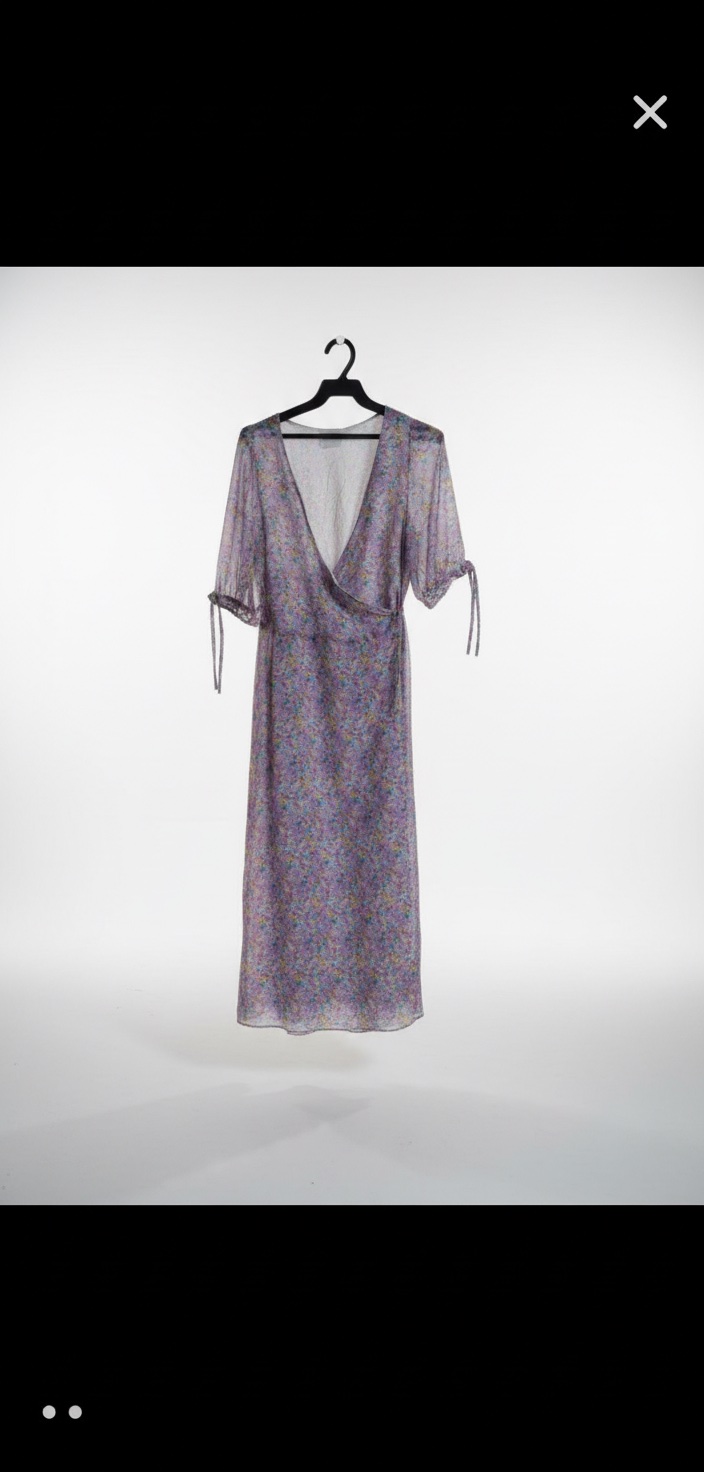 Jolie robe mi longue 