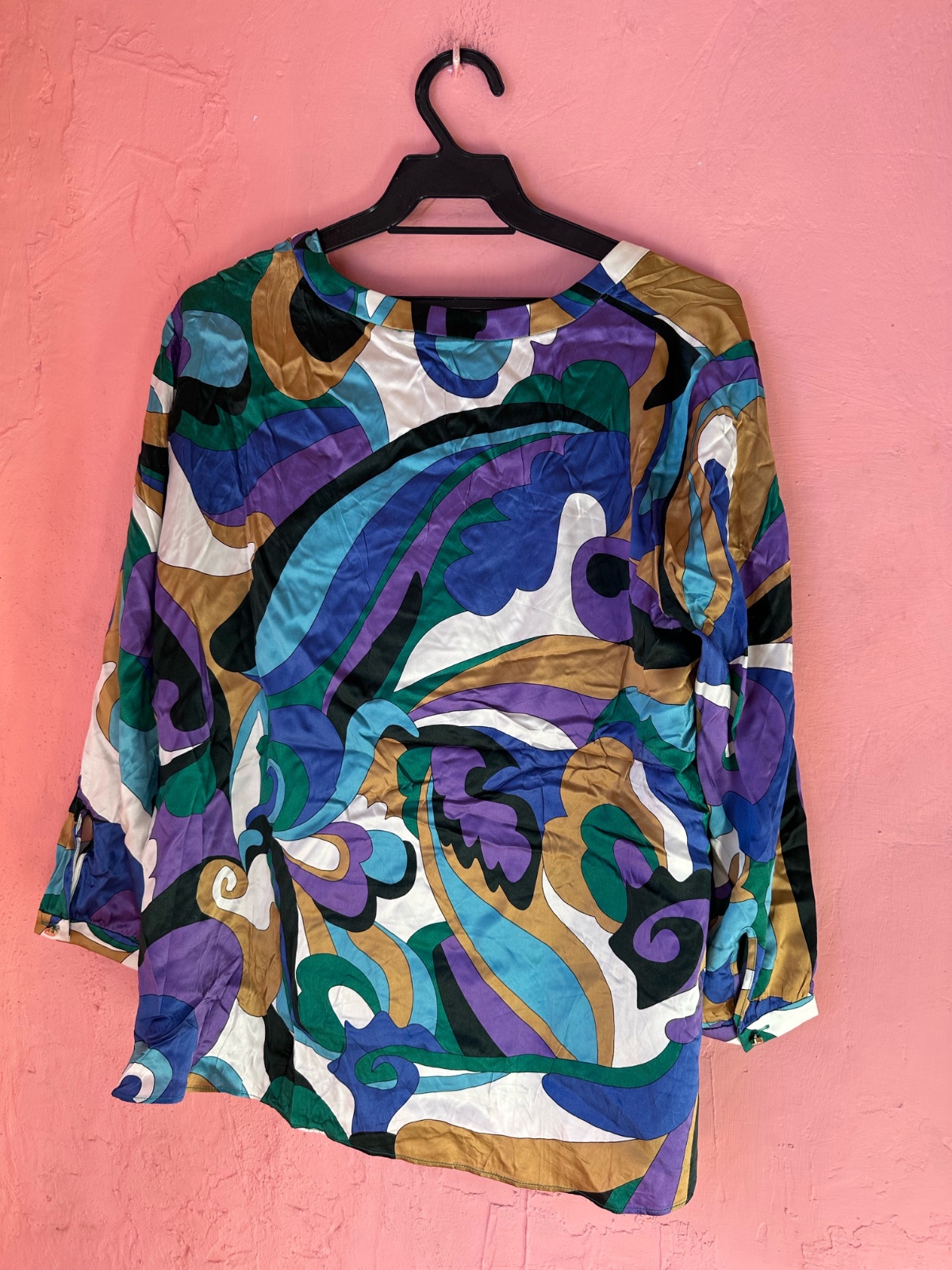 Blouse en soie luisa 