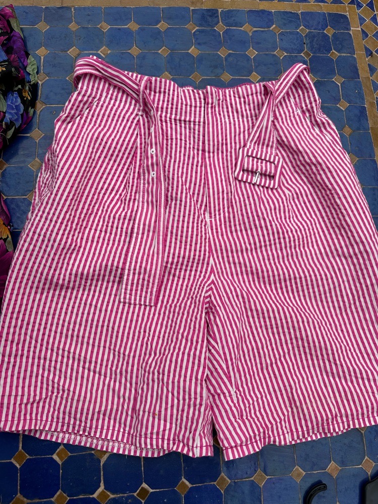 bermuda taille haute 