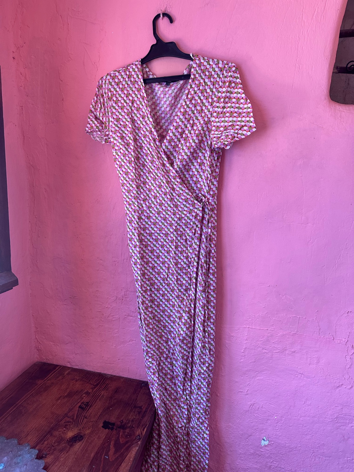 Jolie robe cache-cœur, Étam promo 
