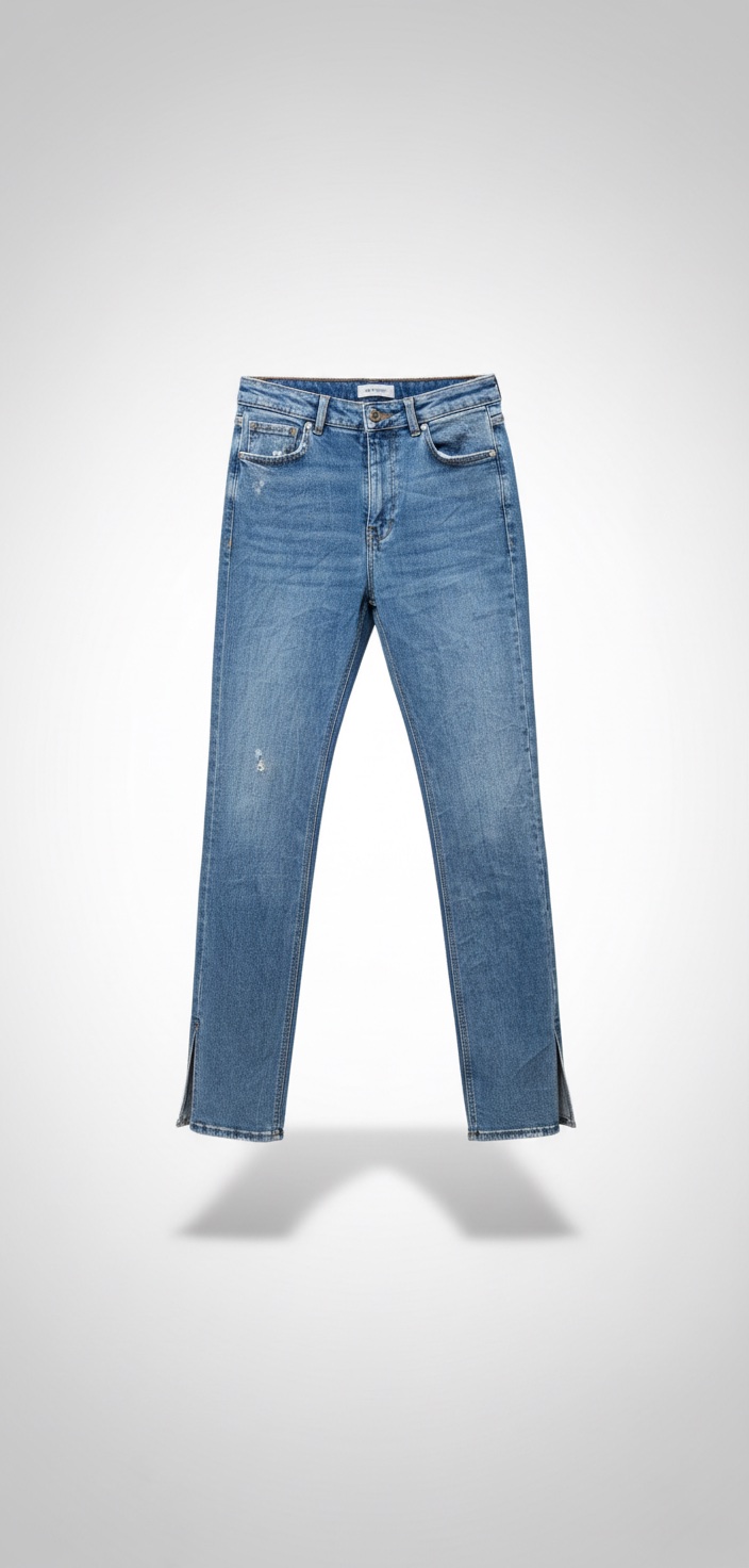 Jeans droit zara 