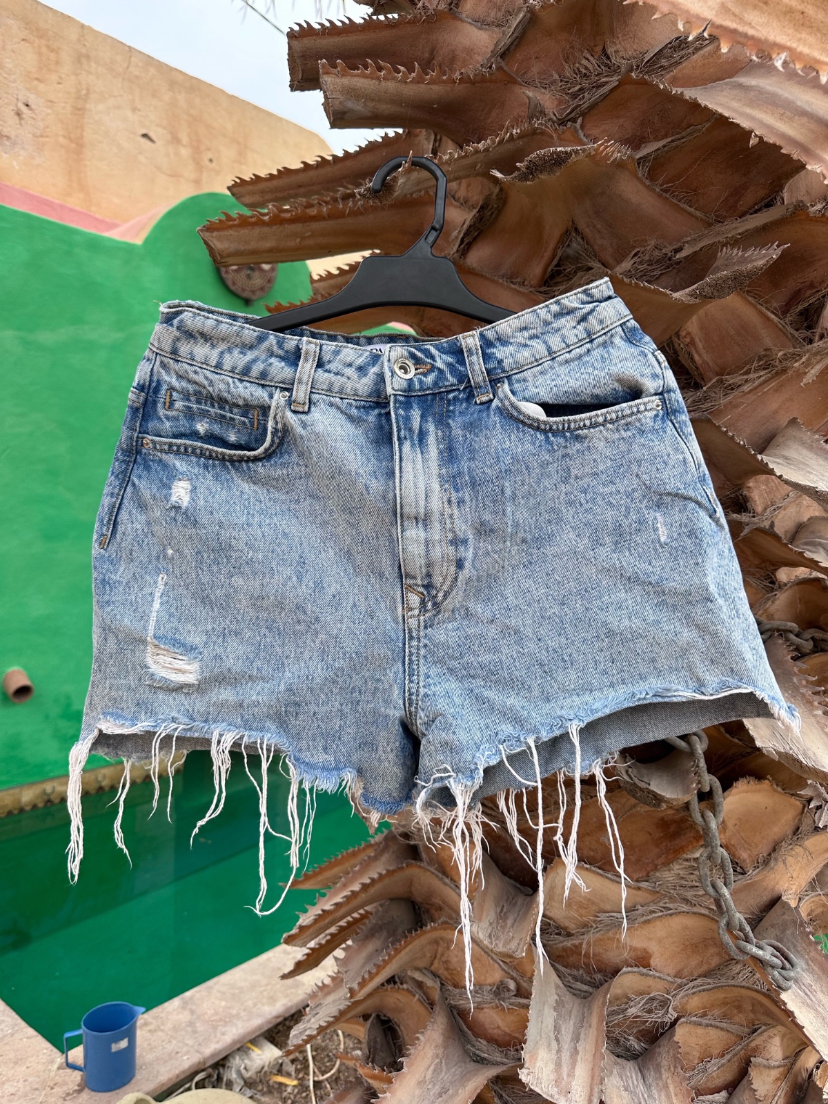 Short taille haute zara 