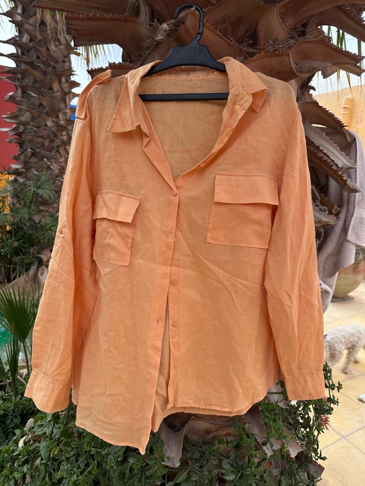 jolie chemise en lin 