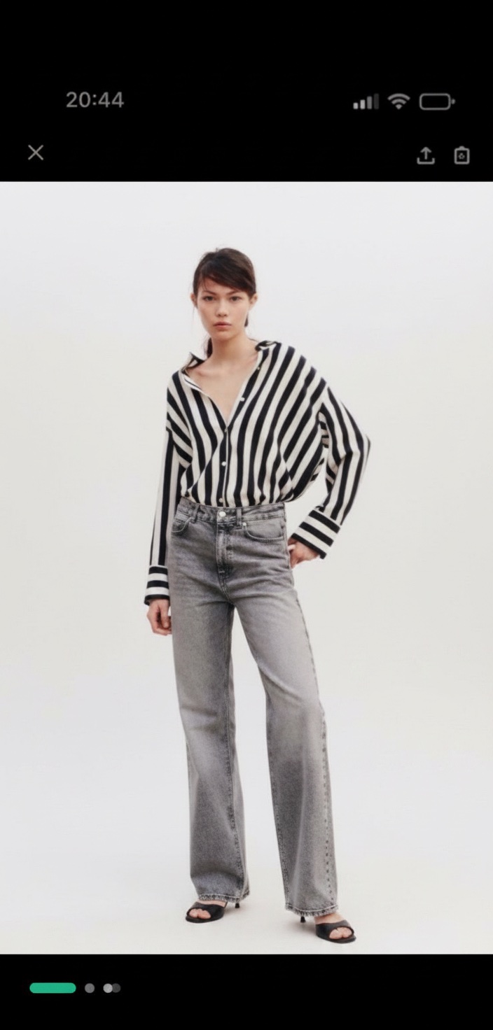 Chemise oversize mango